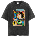 Washed and distressed T-shirt