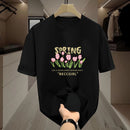 Trendy American high street summer T-shirt