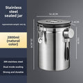 Coffee Bean Stainless Steel Sealed Container