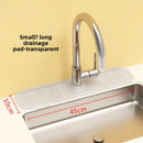 Upgraded Button Silicone Faucet Drain Mat Kitchen Sink Storage Mat Lavatory Mat