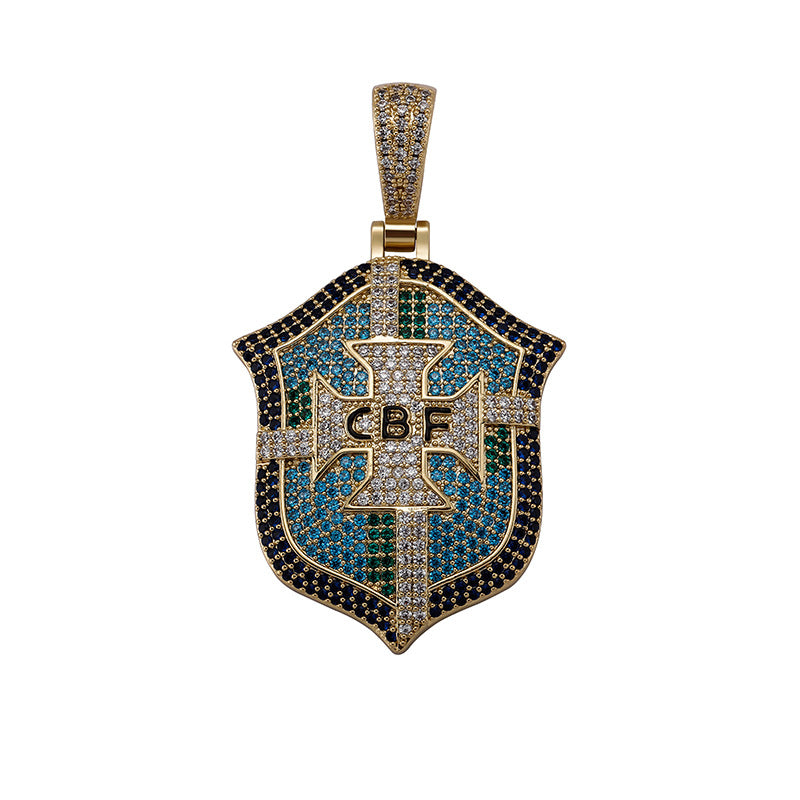 Hip-hop Football Club Pendant