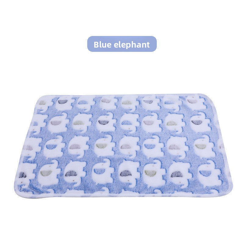 Soft Flannel Pet Blanket for Dogs and Cats