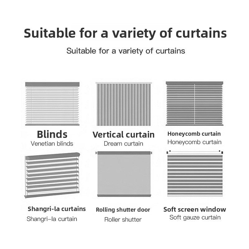 Bluetooth smart pull rope curtain motor automatic graffiti remote control