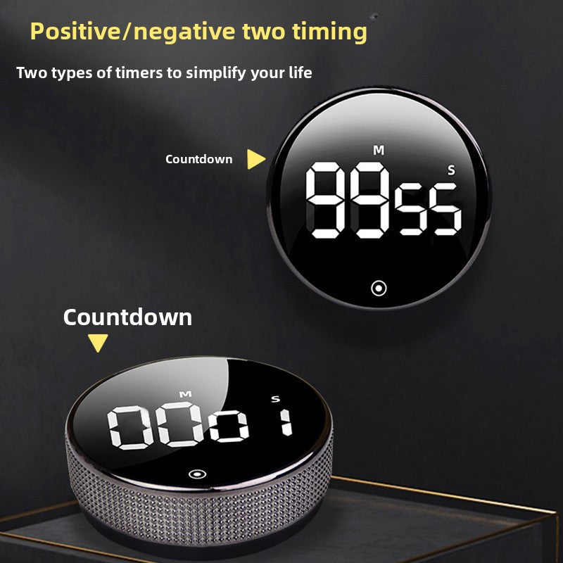 Rotating Magnetic Kitchen Timer for Baking and Home Use