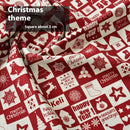 Christmas Fabric Creative Fabric Cotton Handicraft DIY Material Cotton Doll Cartoon Clothes For The Elderly