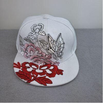 Adjustable Crane Embroidered Baseball Cap