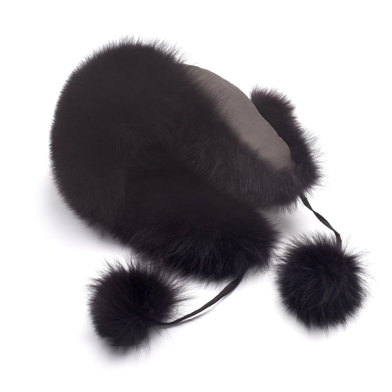 fox fur hat