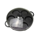 Seven-hole Fried Egg Pan Egg Dumpling Pan Uncoated Stove Universal