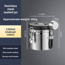 Coffee Bean Stainless Steel Sealed Container