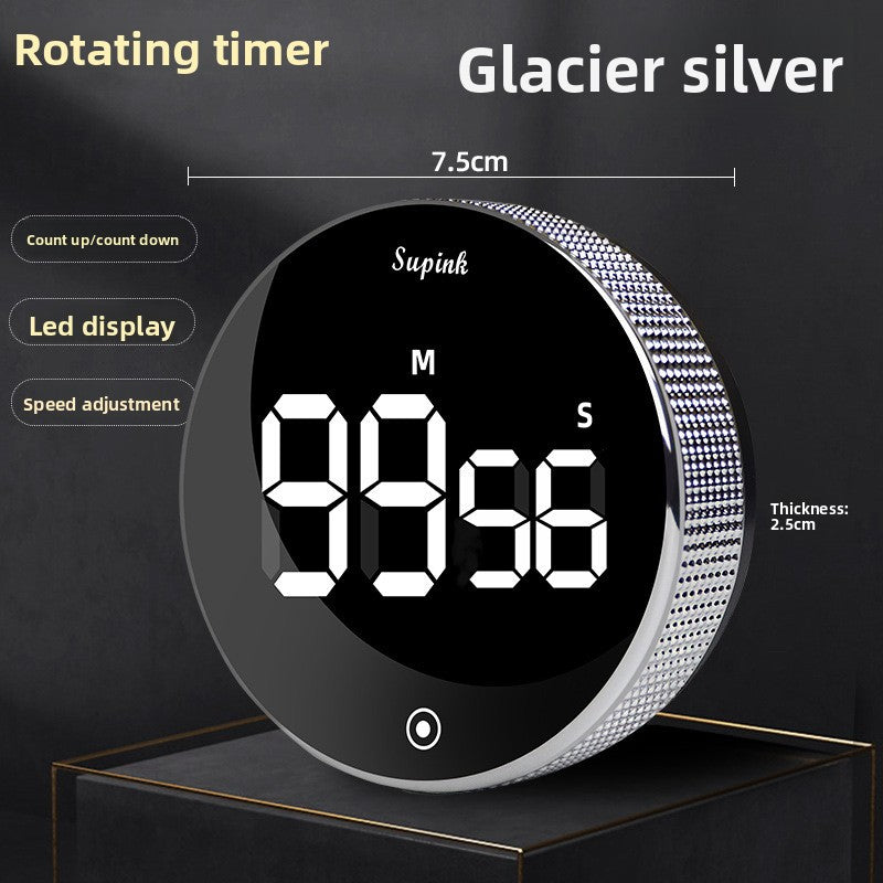 Rotating Magnetic Kitchen Timer for Baking and Home Use