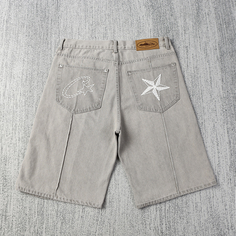 Corteiz Denim Jacket and Trousers Set