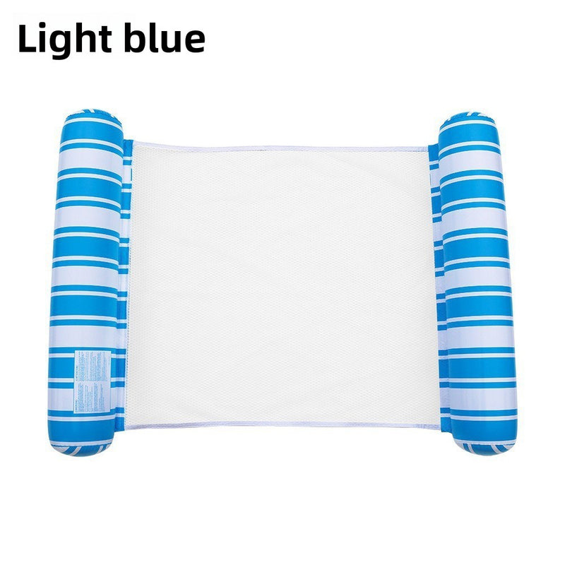 PVC Two-Tube Inflatable Floating Bed for Pool and Water Relaxation