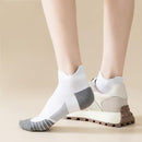 Professional sports socks for men and women, shallow socks for fitness and running, towel bottom, anti slip and wear-resistant sports boat socks - TrendTrove