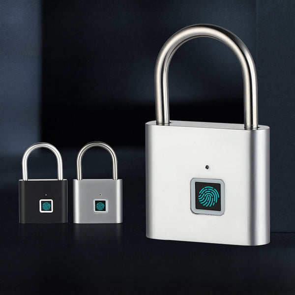 Smart Fingerprint Padlock Stainless Steel Digital Lock