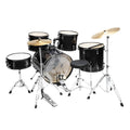 22in 5-drum Poplar Double-layer Oil Skin Star Dot Black Drum Frame, Not Available For Sale In AM