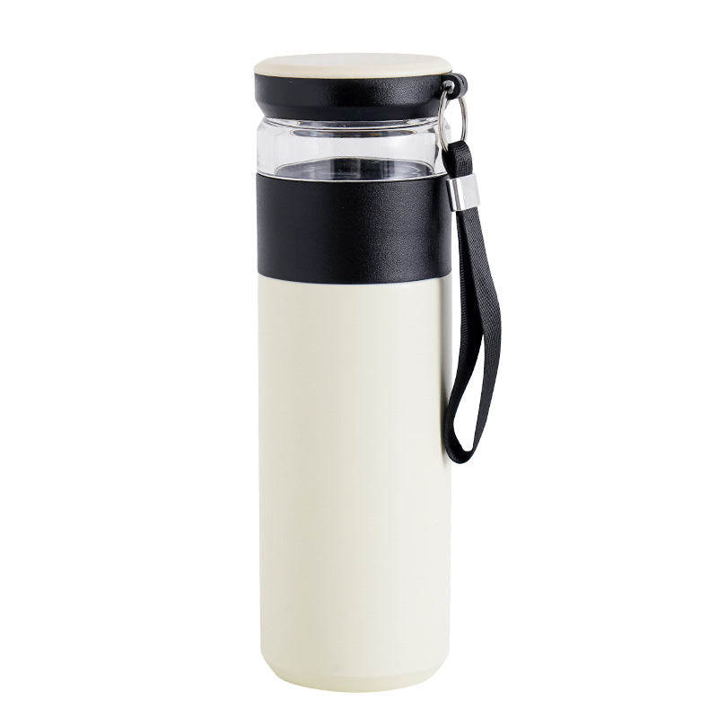 Tea-water separation thermos