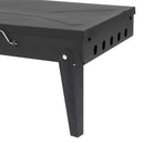 Black Portable Square Carbon Oven