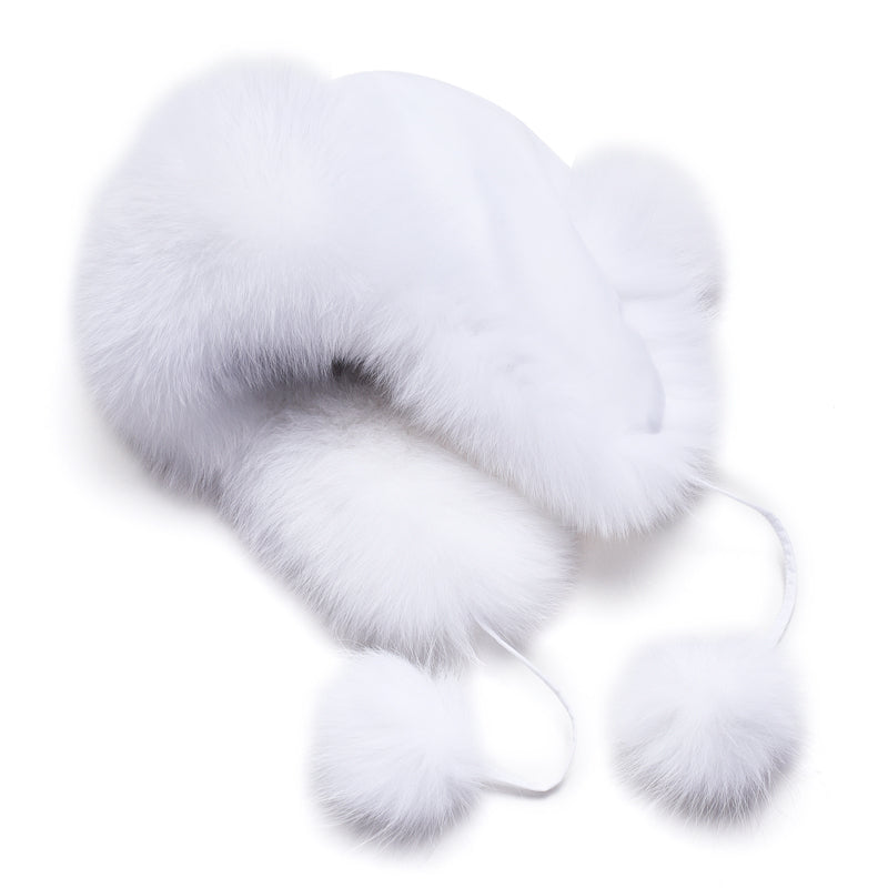 fox fur hat
