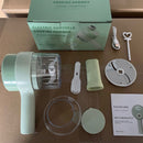 Wireless Electric Vegetable Dicer with Egg Beater Attachment