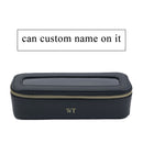 Portable Waterproof Leather TPU Transparent Toiletry Bag