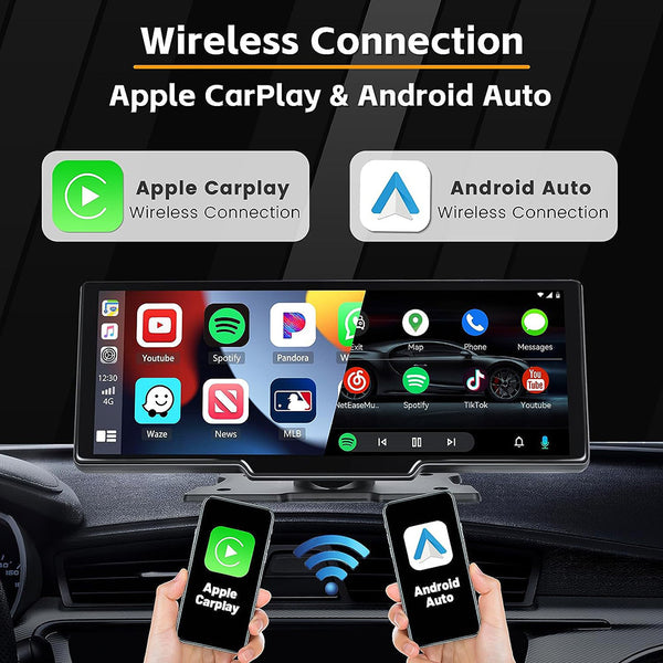 Central Control Wireless Carplay Android Auto Car Smart Screen