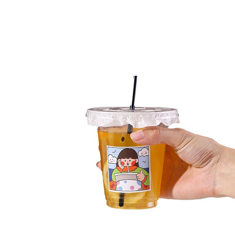 Disposable milk tea cup