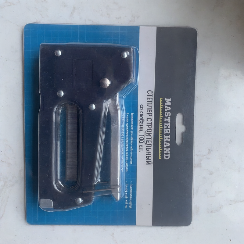 manual nail gun 100pc nail card packaging