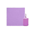Quick-Dry Sports Towel with Portable Silicone Storage Bag