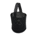 Women Beaded Handbag Colorful Summer Beach bags Summer Casual Bucket
