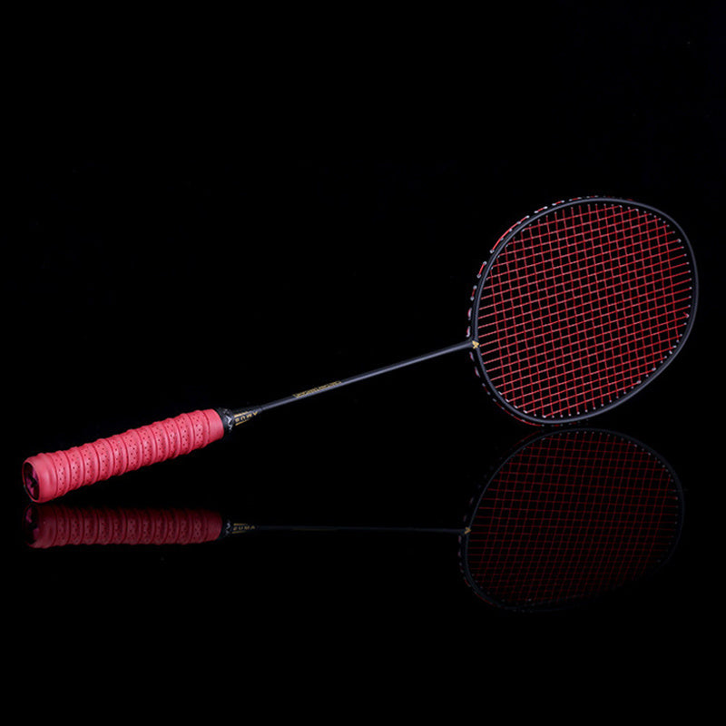 Full Carbon Badminton Racket Single Shot Attack Training