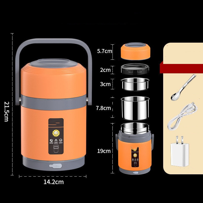 USB Heated Constant Temperature Rice Bucket