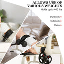 Cintura di spinta dell'anca Glute Bridge Pad Workout con manubri Kettlebells per squat Lunges Bridges Dips Training Home Gym Equipment - TrendTrove