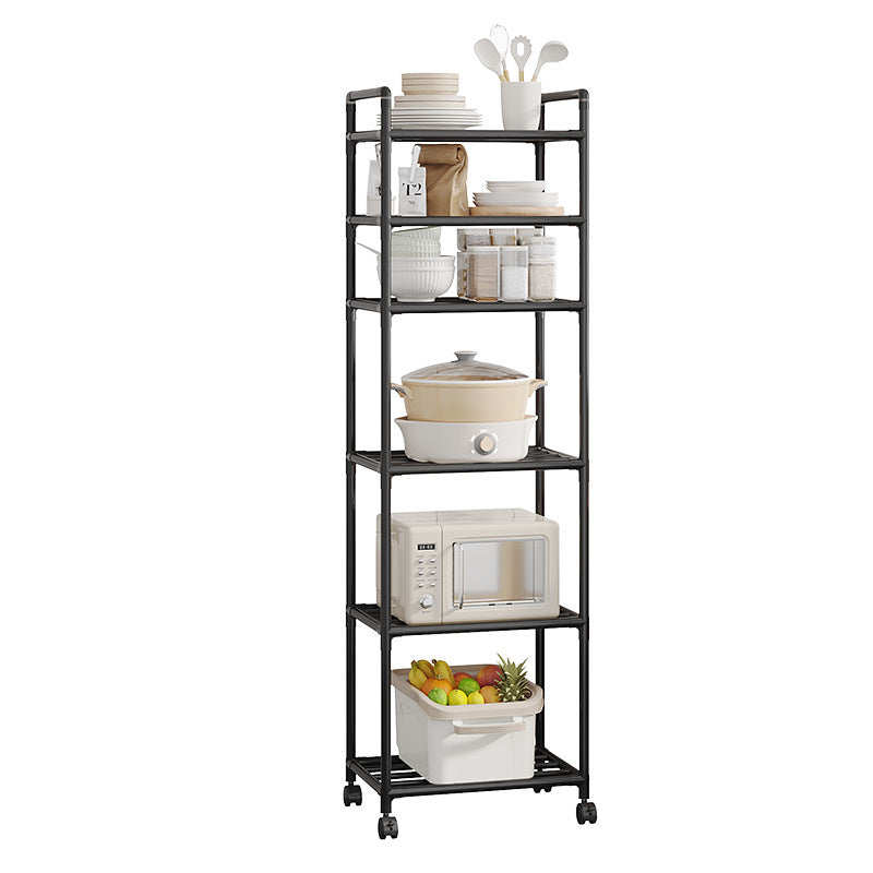 Multi-level kitchen storage rack