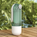 2-in-1 Portable Pet Water Bottle ? Green Dog Walking Drinking Cup with Feeding Bowl | Pet Travel Essentials