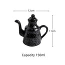 Ceramic Blue and White Kuibai Oil Pot Vinegar Bottle Oil Bottle Vinegar Pot Seasoning Pot Soy Sauce Hotel Restaurant - TrendTrove