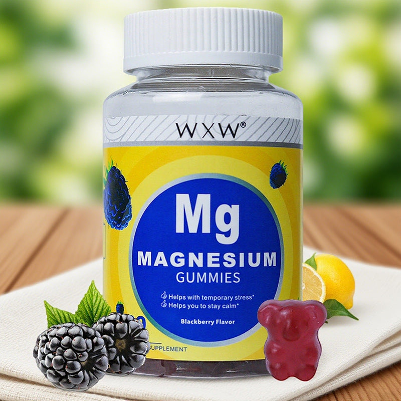 Magnesium Glycinate Gummies Sugar-Free Vitamin Supplement