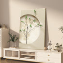 Silent Wind Entrance Painting Moon Mural