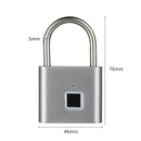 Smart Fingerprint Padlock Stainless Steel Digital Lock