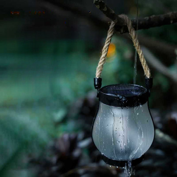 Solar Flame Lamp