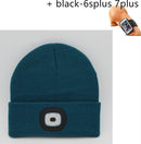 LED luminous knitted hat