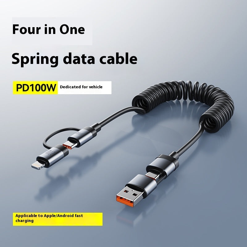 Two Fast Charge Car Spring Wire