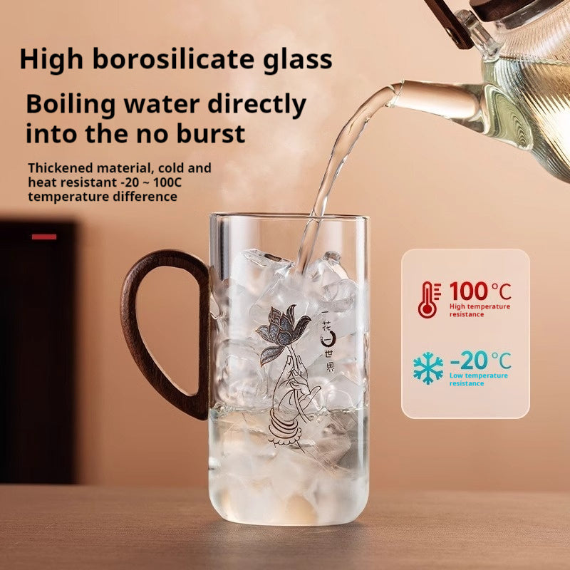 Heat-resistant Green-tea Cup Good-looking Large-capacity Water Cup