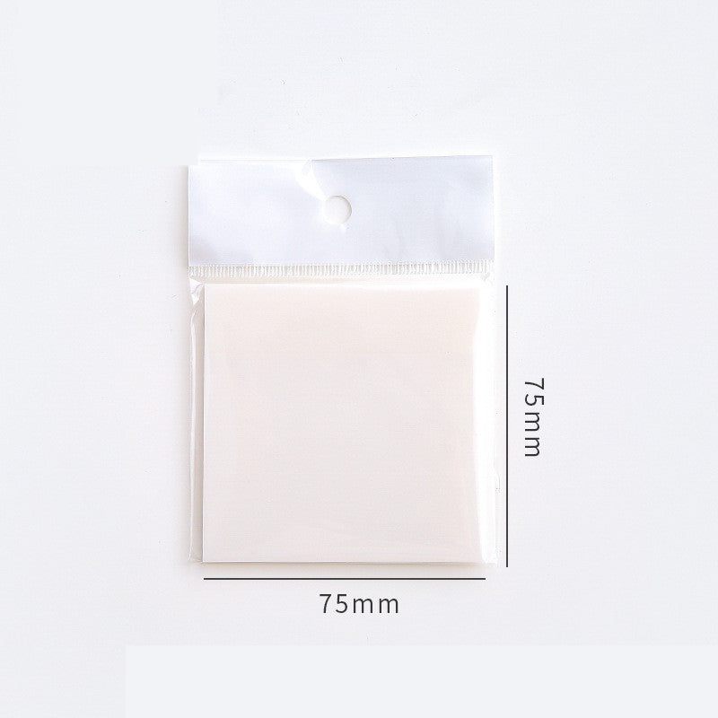 ملاحظات لاصقة شفافة من مادة البولي إيثيلين تيرفثالات مقاومة للماء