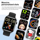 Smart Watch Women Men Fitness Tracker Heart Rate For  Android Waterproof