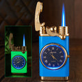 Multi functional electronic watch cigarette lighter integrated into one machine, versatile men's gift lighter - TrendTrove