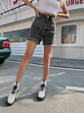 High Waist Loose Casual Women's Denim Shorts