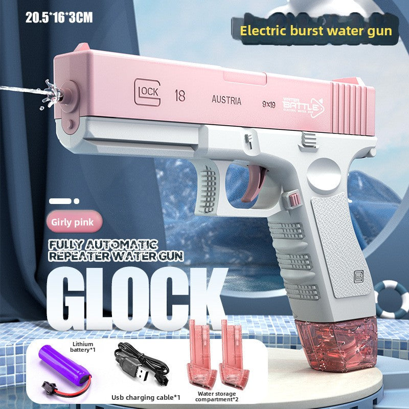 Transparent Glock Electric Water Gun