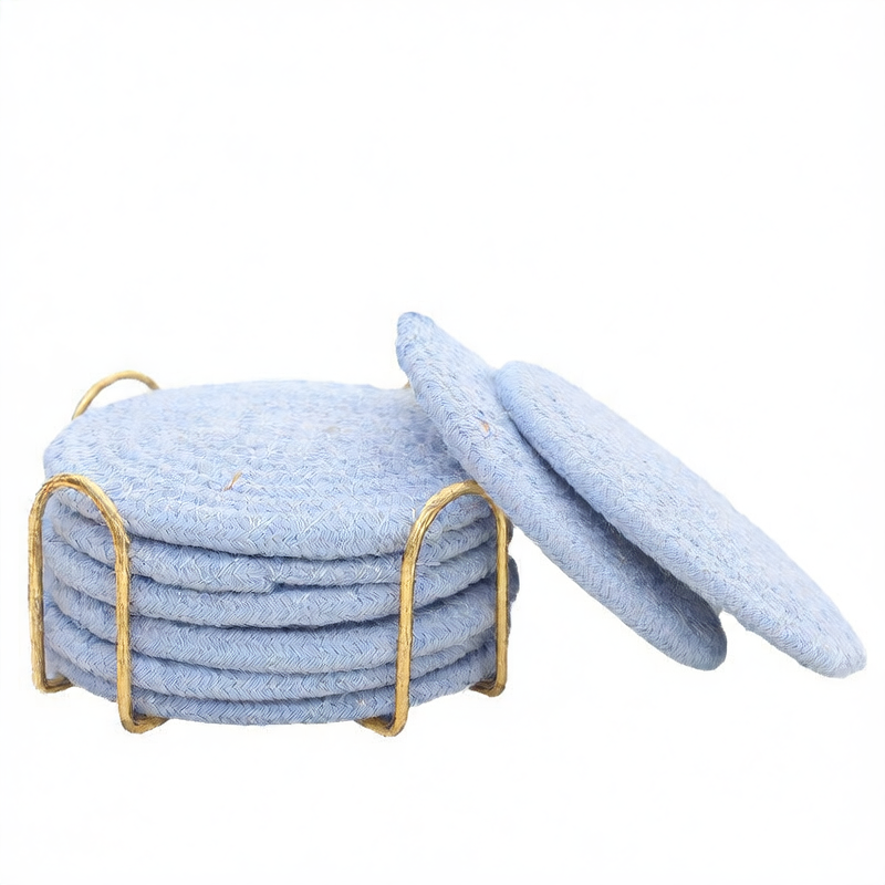 Woven teacup MATS and tea MATS