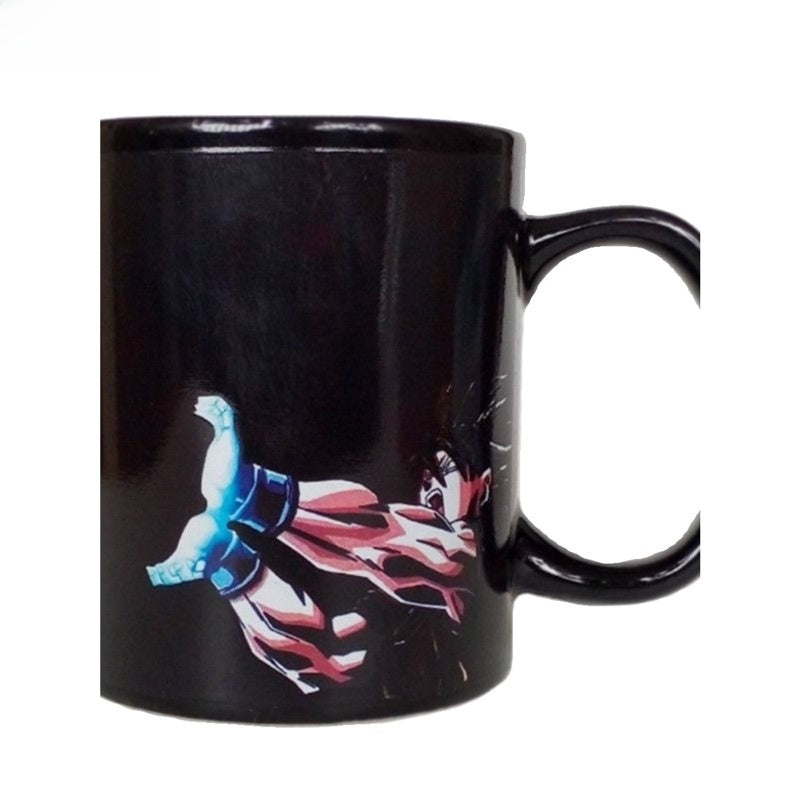 Cute Student Ceramic Heating Temperature Sensing Cup Christmas