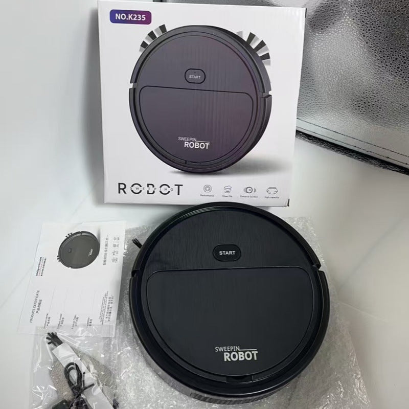 Mini 3-in-1 Sweeping Robot with Suction and Mopping